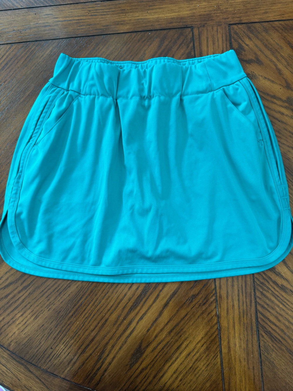 Columbia Turquoise Athletic Mini Skort